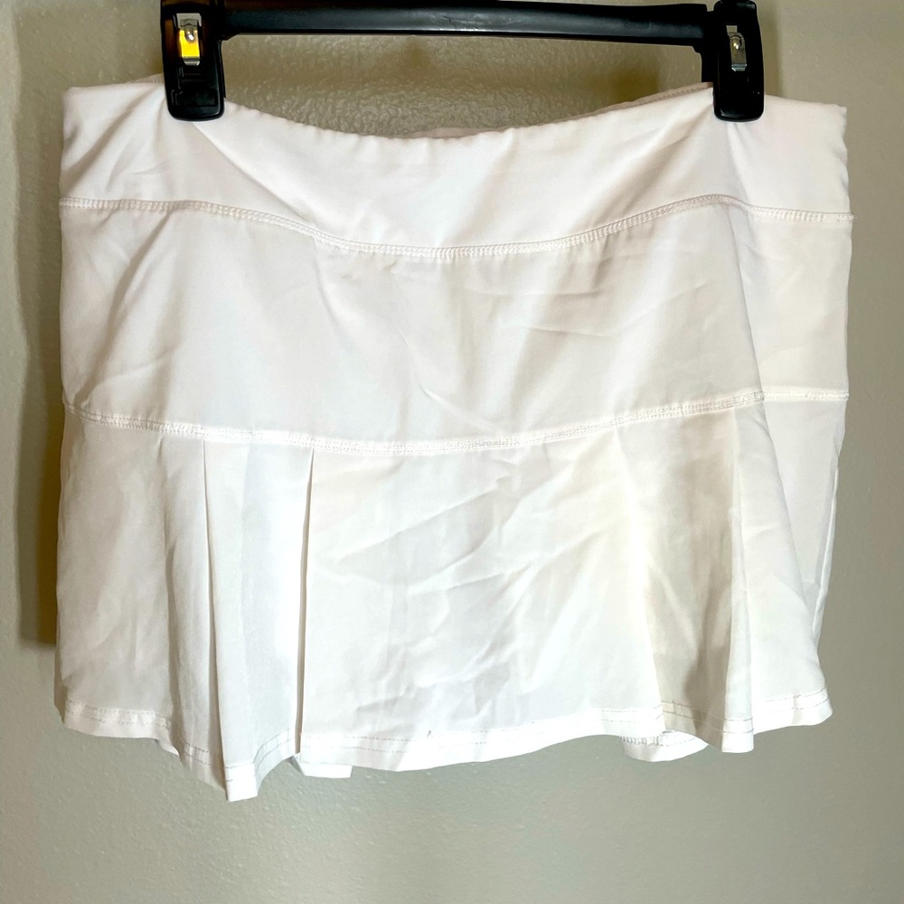 White Tennis Skirt